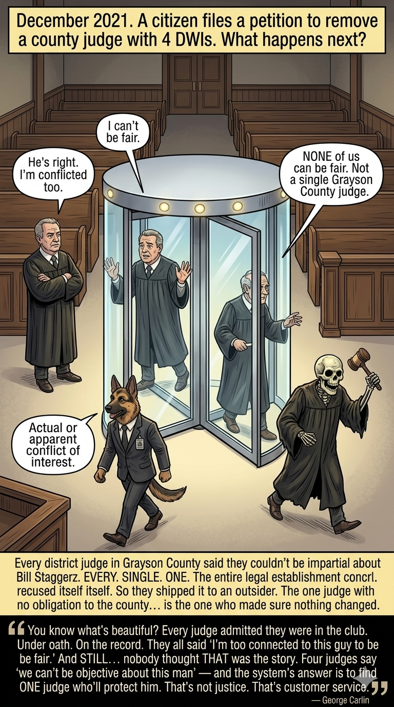 Carlin: Conflict Revolving Door