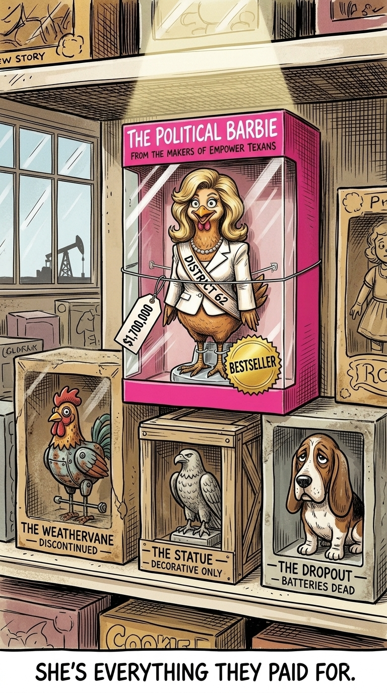 Political Barbie Shelf